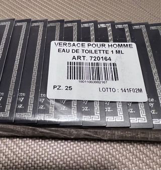 Versace Pour Homme Eau de Toilette 1ml