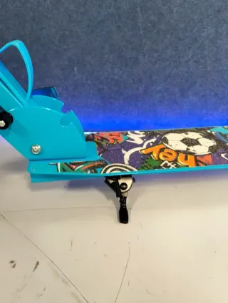 Patinete Arebos City Scooter Azul Plegable