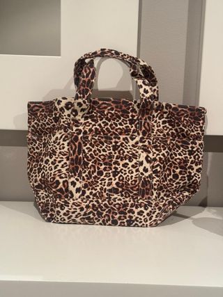 Capazo estampado animal print