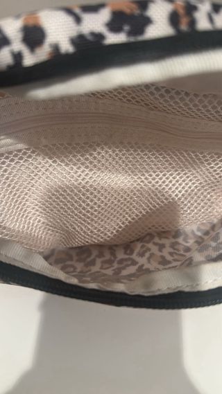 Capazo estampado animal print