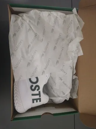 Zapatillas Lacoste Power Serve Blancas