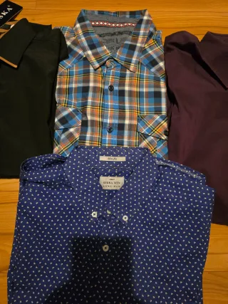 Lote 4 Camisas Talla L