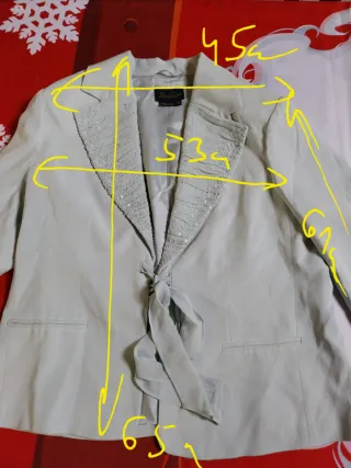 Blazer Luisa Spagnoli Pura Seta Tg 50