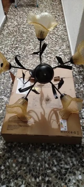 Lámpara de techo de lujo