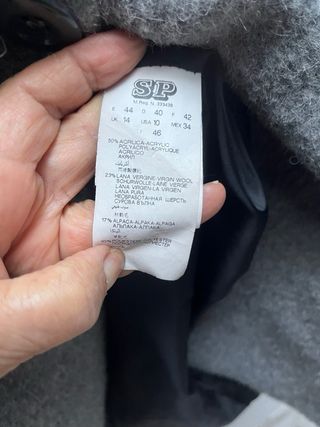 Cappotto Oltre Grigio Donna