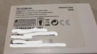 Samsung Galaxy A52s 5G 256GB con scatola originale