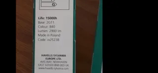 Lámpara PL Sylvania 36W 4 pines