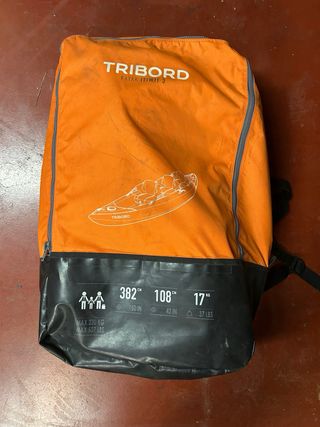 Kayak hinchable con remos y bomba