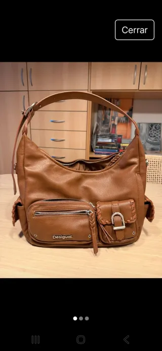 Bolso Desigual Marrón Nuevo