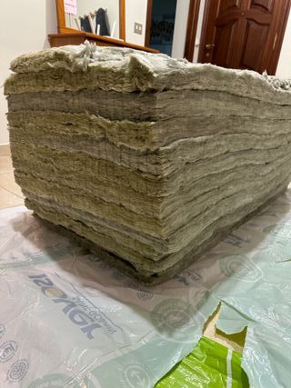 Lana de roca aislante