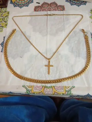 Lote 2 Cadenas Doradas