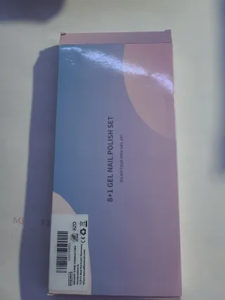 Set 8+1 Gel Nail Polish
