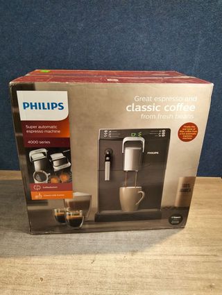 Saeco Philips 4000 Series Cafetera EspressoSúper Automática