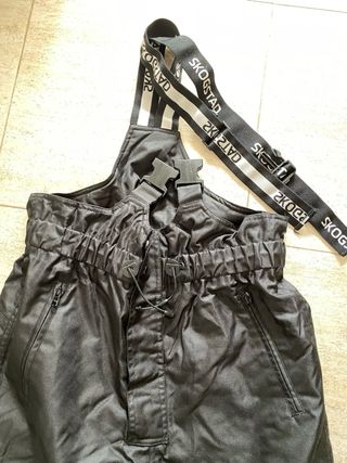 Pantalón de nieve infantil negro T.14