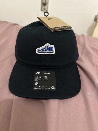 Gorra Nike Club Dunk Azul y Negra Talla L/XL