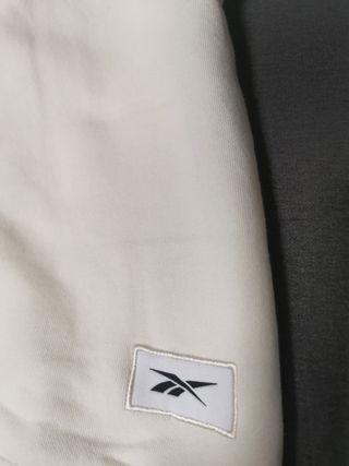 Sudadera Reebok Blanca Nueva Talla M