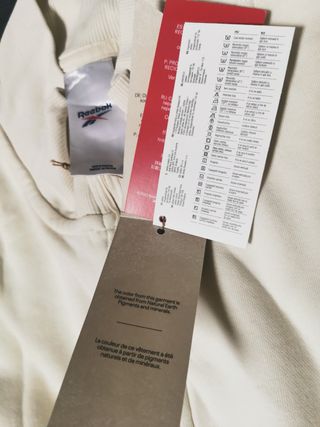 Sudadera Reebok Blanca Nueva Talla M