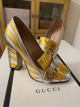 Zapatos tacón Gucci Marmont Edición Limitada