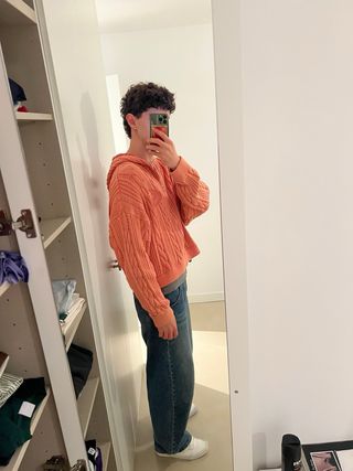 Jersey Scuffers cremallera rosa talla M