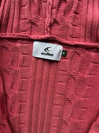 Jersey Scuffers cremallera rosa talla M