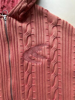 Jersey Scuffers cremallera rosa talla M