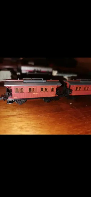 Tren Ibertren Costa MZA 2N sin luz