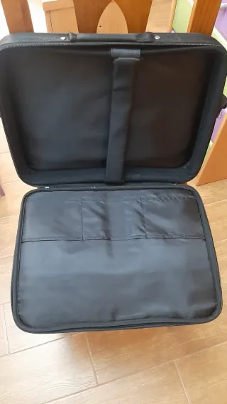 Maletín para portátil negro