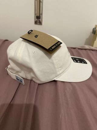 Gorra Nike Club Cap Blanca Talla M/L