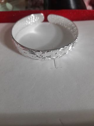 Esclava Plata 925 Grabada