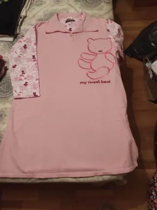 Camisón dulce algodón my sweet bear