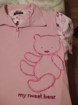 Camisón dulce algodón my sweet bear