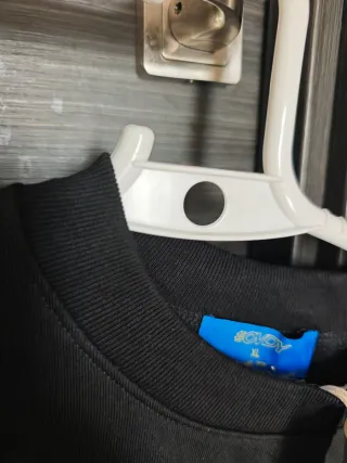 Sudadera Oversized XL Negra Hombre