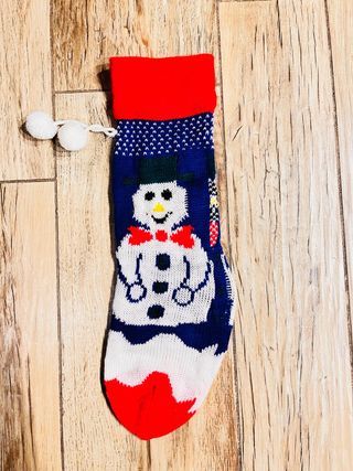 Calza Befana Pupazzo Neve