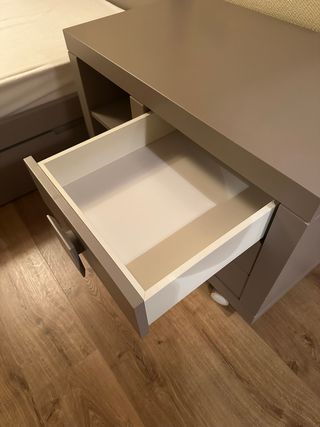 Muebles dormitorio juvenil gris