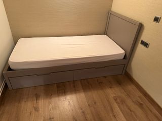 Muebles dormitorio juvenil gris