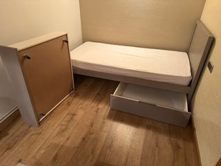 Muebles dormitorio juvenil gris