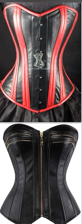 Corset Couro Premium Feminino Tamanho Único