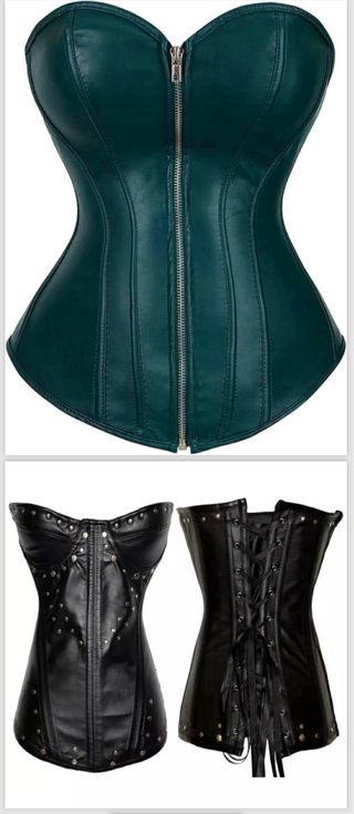 Corset Couro Premium Feminino Tamanho Único