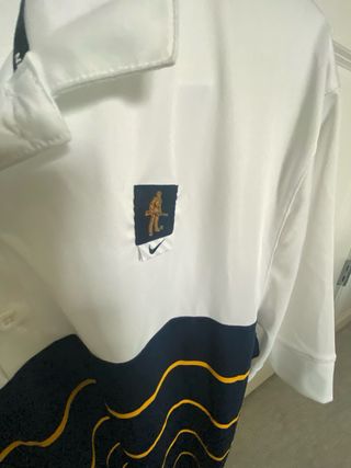 Polo Nike Hombre Blanco y Azul