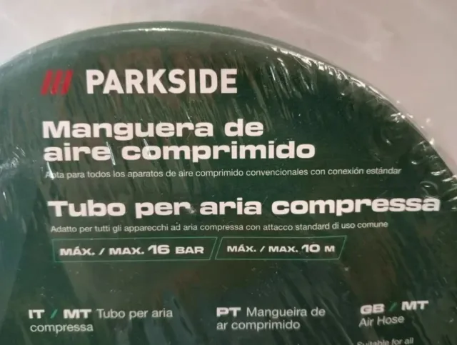 Tubo Aíre Comprimido PARKSIDE 10 Metros