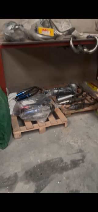 Lote de 16 escapes 50cc