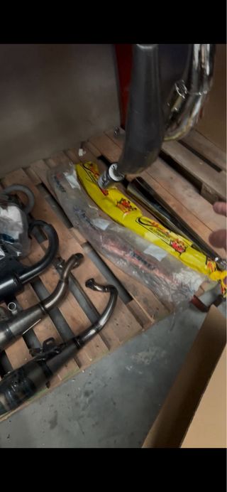 Lote de 16 escapes 50cc