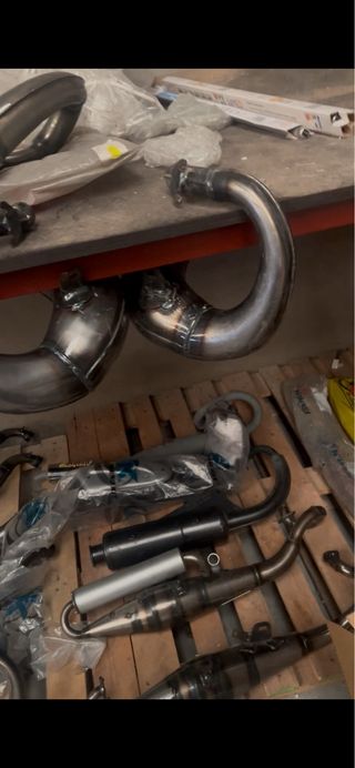 Lote de 16 escapes 50cc