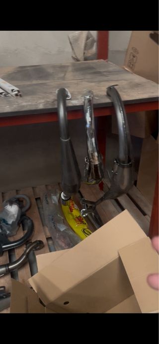 Lote de 16 escapes 50cc