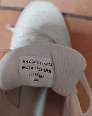 Zapatillas Blancas con Stitch y Ángel