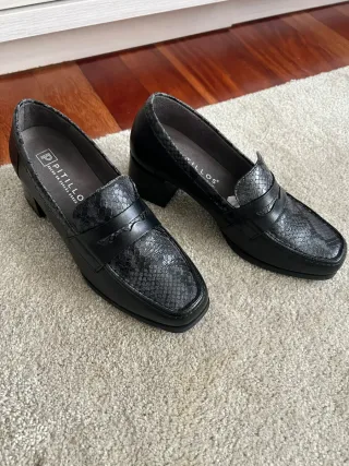 Zapatos Pitillos Piel Talla 37