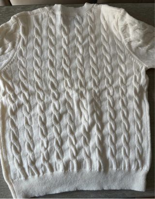 Jersey Polo Ralph Lauren Blanco Trenzado