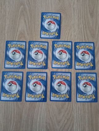 Lotto 9 carte Pokemon EX Drago