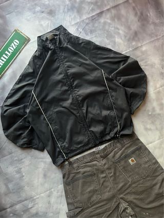 Chaqueta Nike Vintage Negra Gris