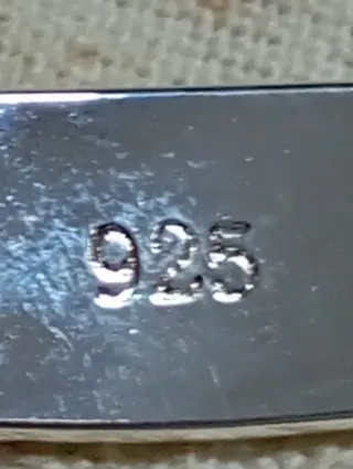 Pulsera de plata abierta